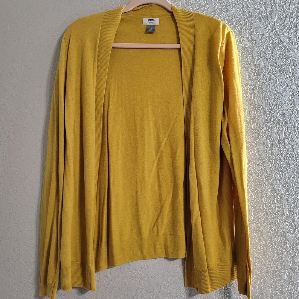 Old Navy Women's Large Open Front Long Sleeve Cardigan Sweater